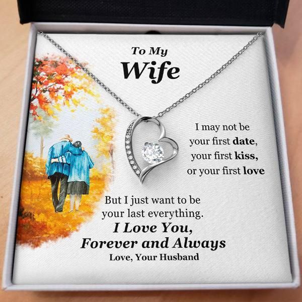 The Old Age Love You Forever Forever Love Necklace Gift For Wife