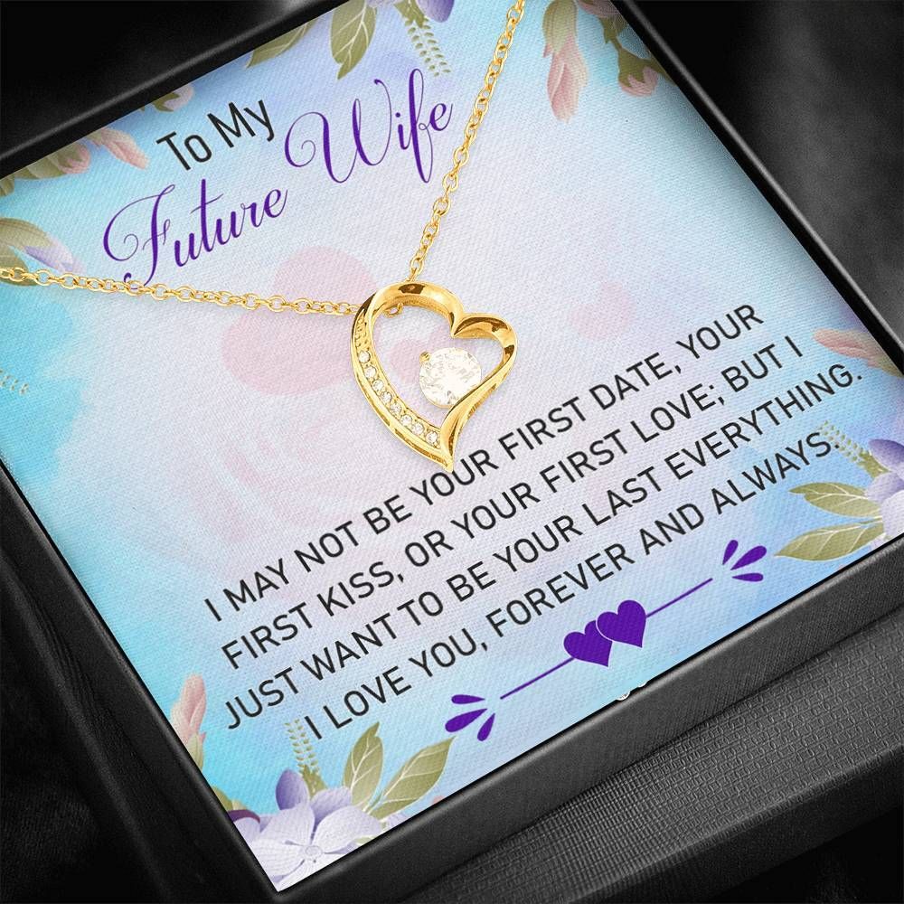 Leaves Love You Always Forever Love Necklace Gift For Wife