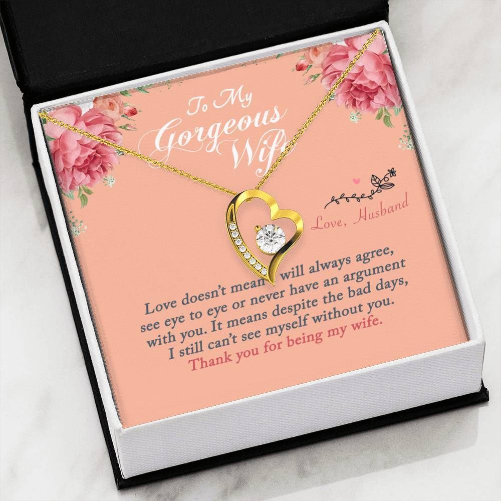 Can't Be Without You Forever Love Necklace Gift For Wife