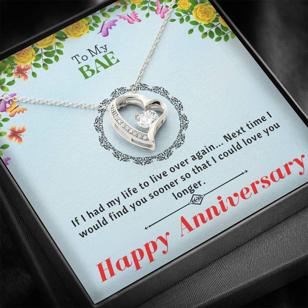 Anniversary Gift For Spouse I Would Find You Soon Forever Love Necklace