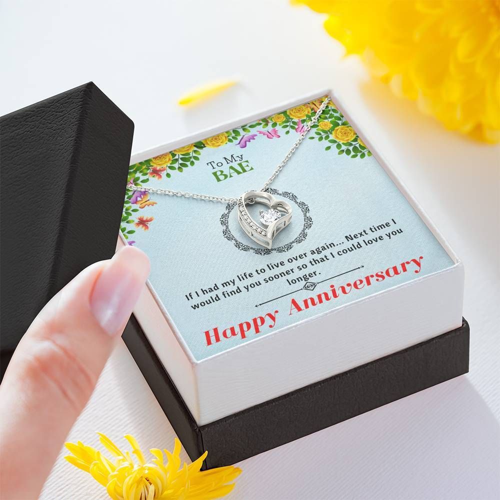 Anniversary Gift For Spouse I Would Find You Soon Forever Love Necklace