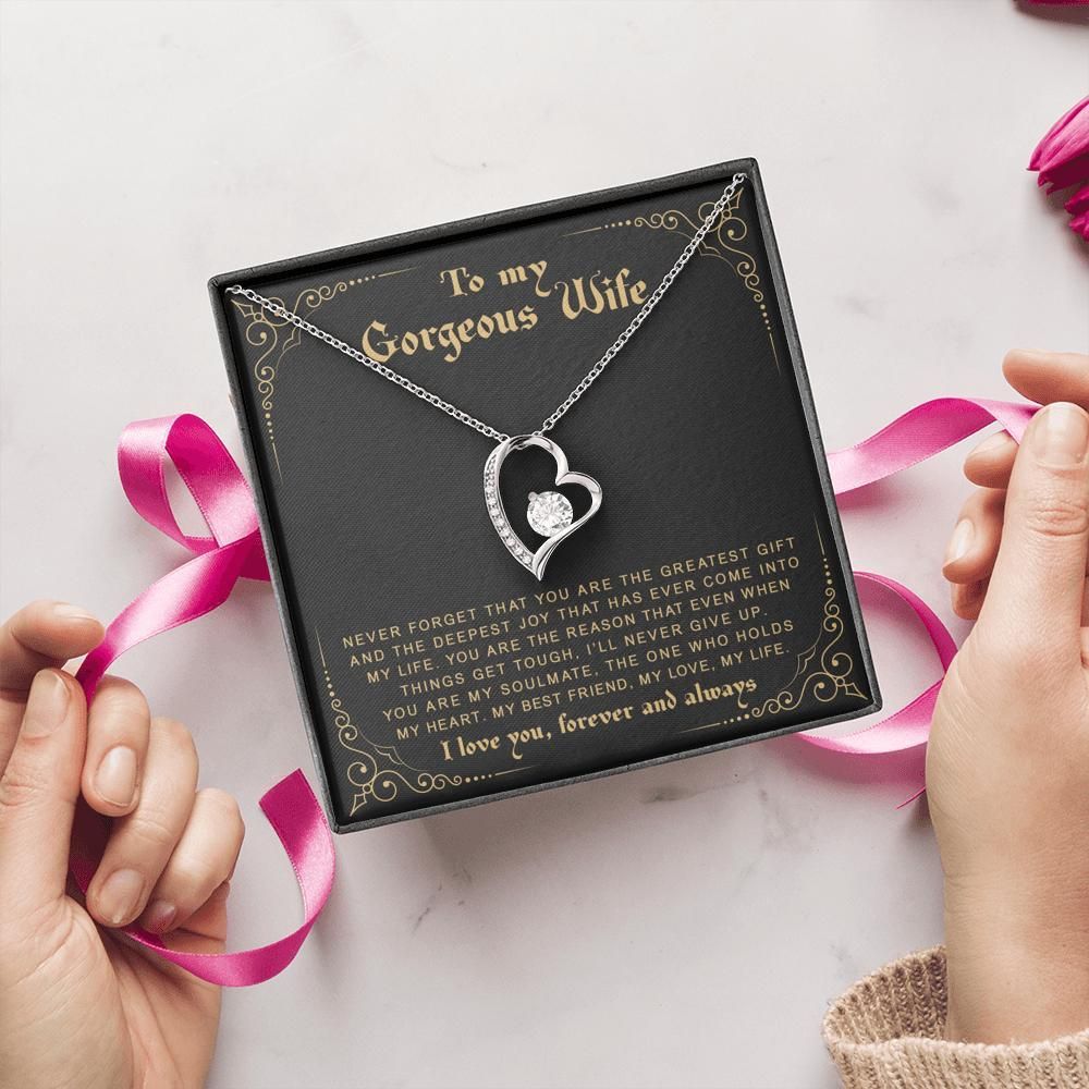 Forever Love Necklace Gift For Wife You Are The Greatest Gift