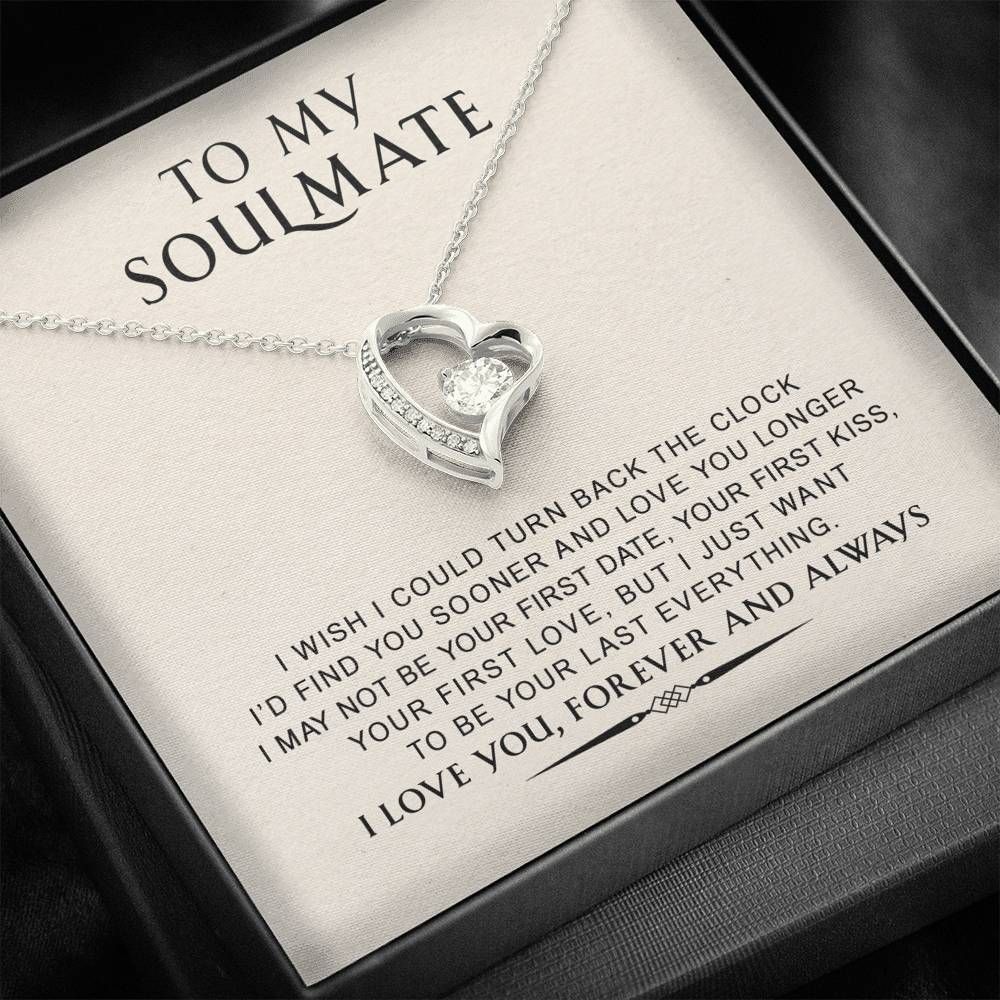 Forever Love Necklace Soulmate Gift For Her Love You Always