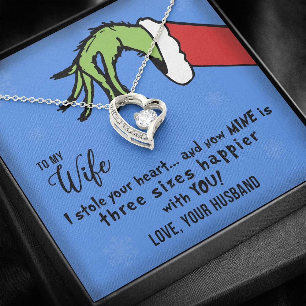 Christmas Gift For Wife I Stole Your Heart Forever Love Necklace