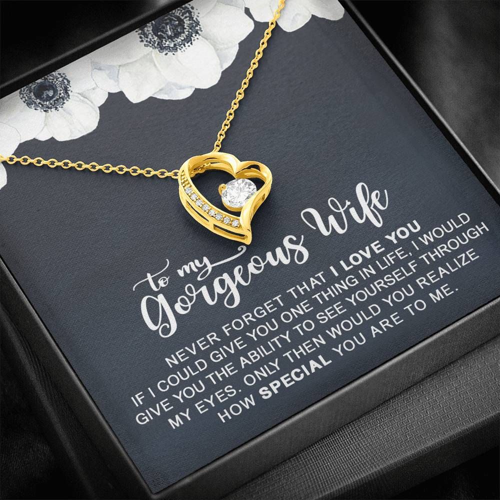 Forever Love Necklace Gift For Wife How Special You Are