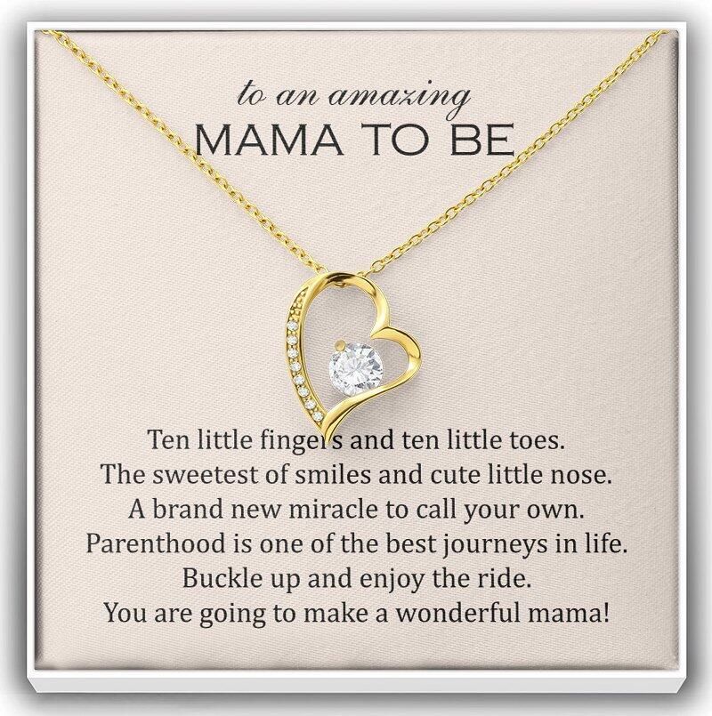 Forever Love Necklace Gift For New Mom Enjoy The Ride