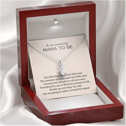 Forever Love Necklace Gift For New Mom Enjoy The Ride