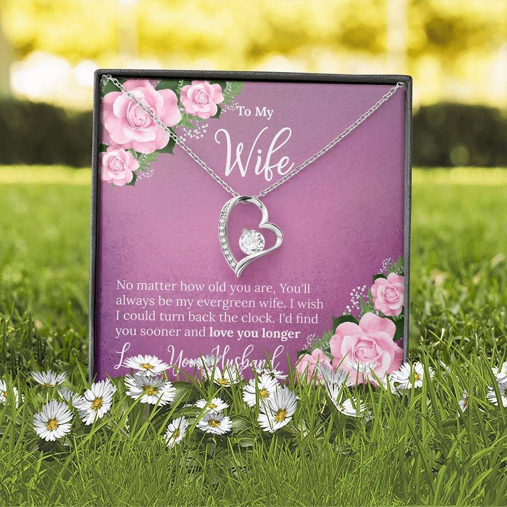 Forever Love Necklace Gift For Wife I'd Find You Sooner