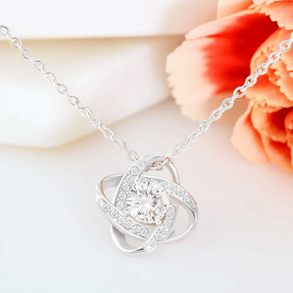 Daughter Gift For Mom Mama Forever Love Necklace You Are The World