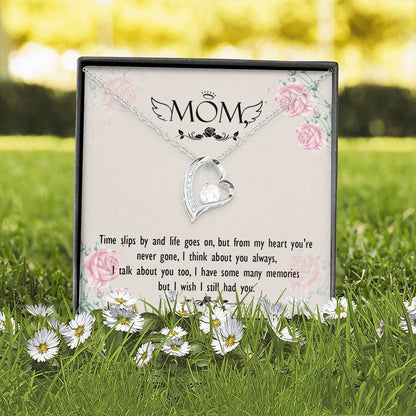 Gift For Mom Forever Love Necklace I Think About You Always