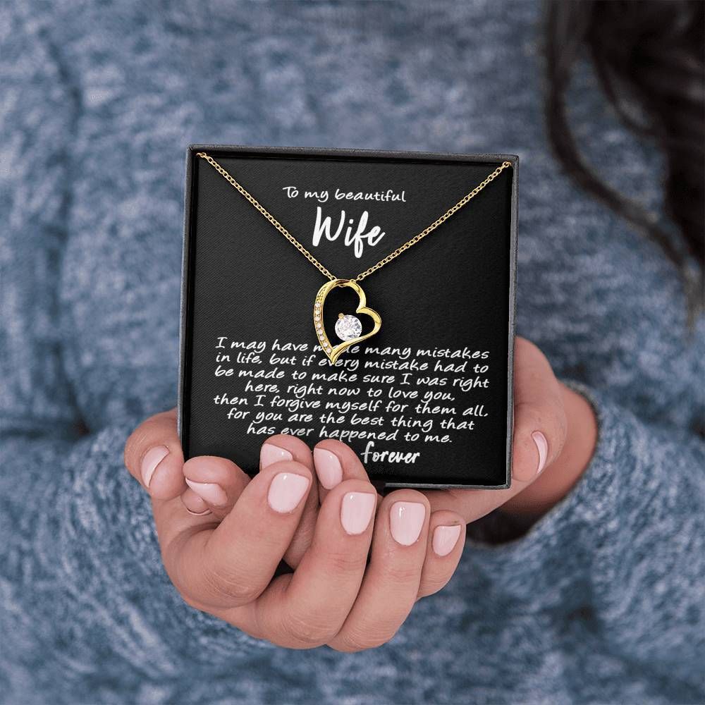 Forever Love Necklace Gift For Wife Love You Forever