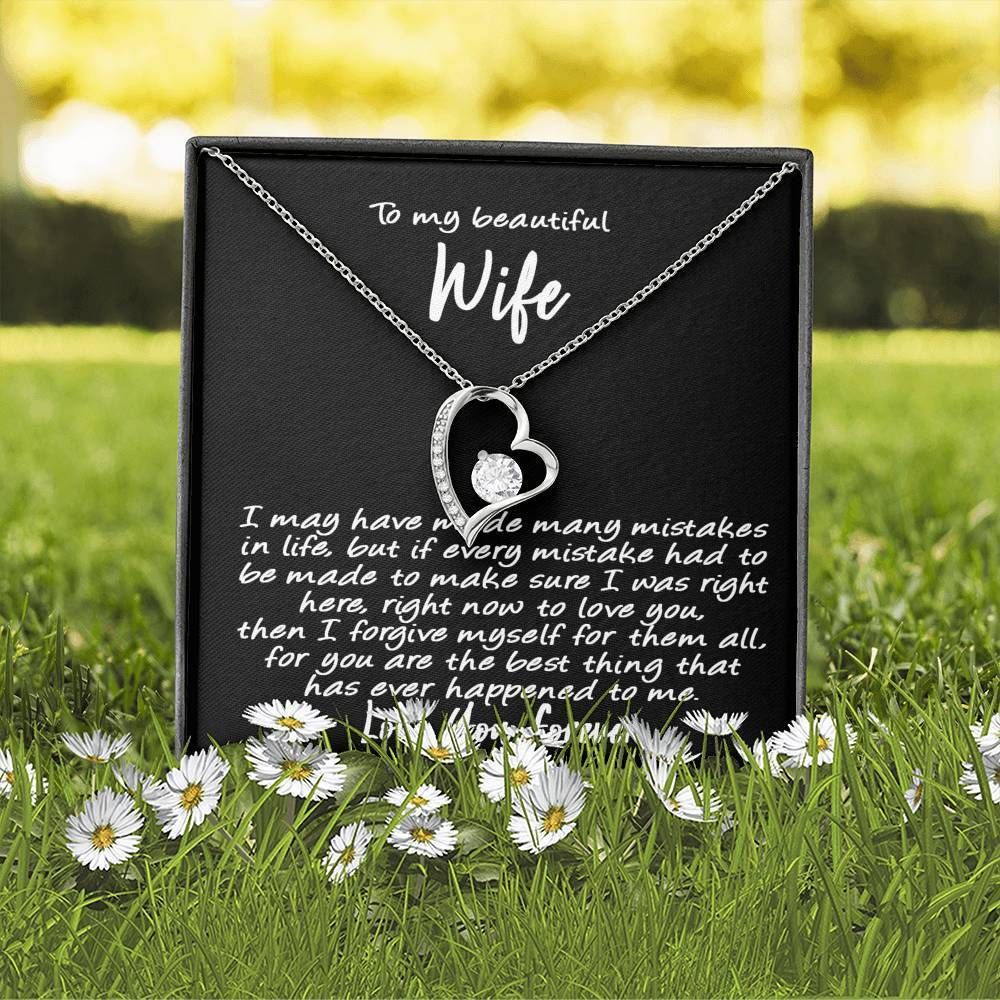 Forever Love Necklace Gift For Wife Love You Forever