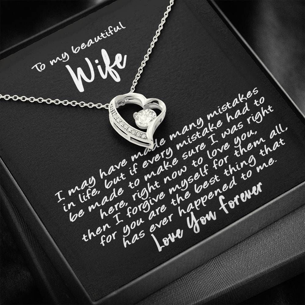 Forever Love Necklace Gift For Wife Love You Forever