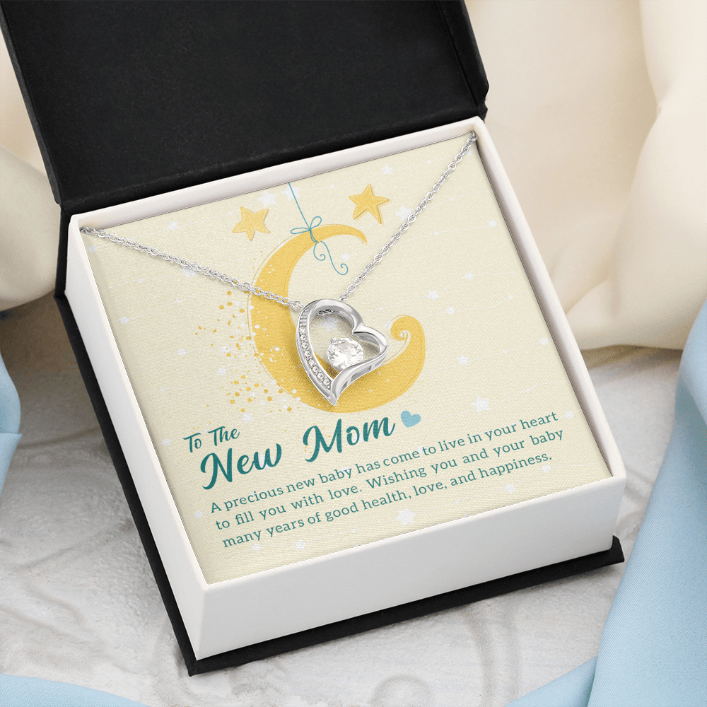 To The New Mom A Precious New Baby Forever Love Necklace