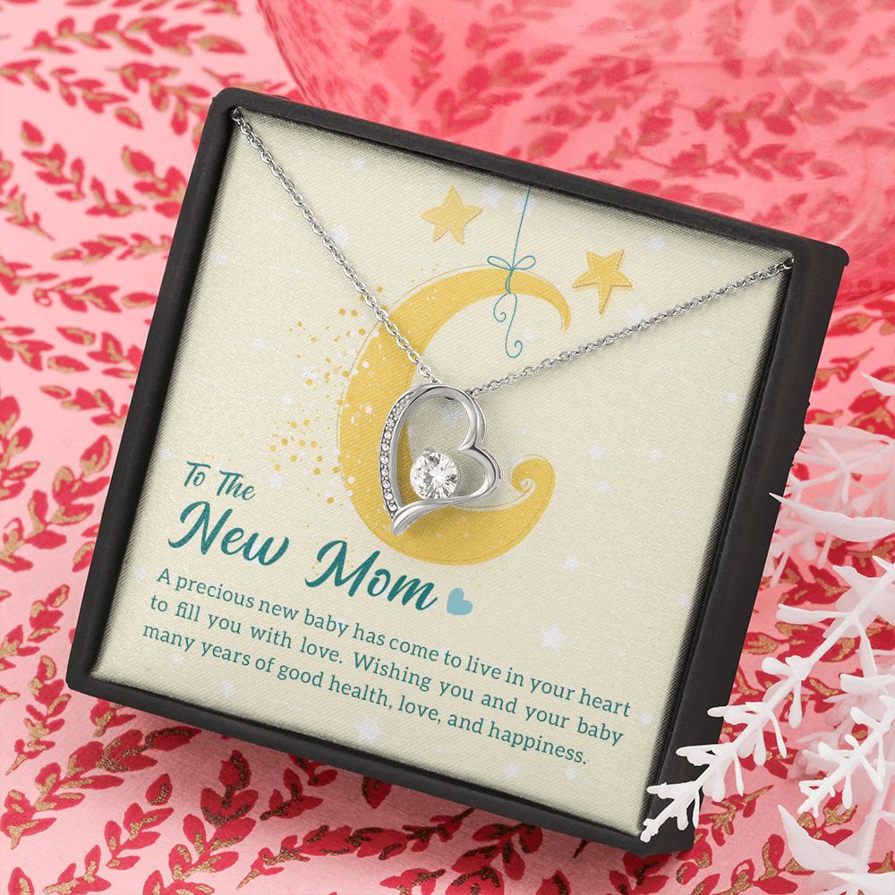 To The New Mom A Precious New Baby Forever Love Necklace