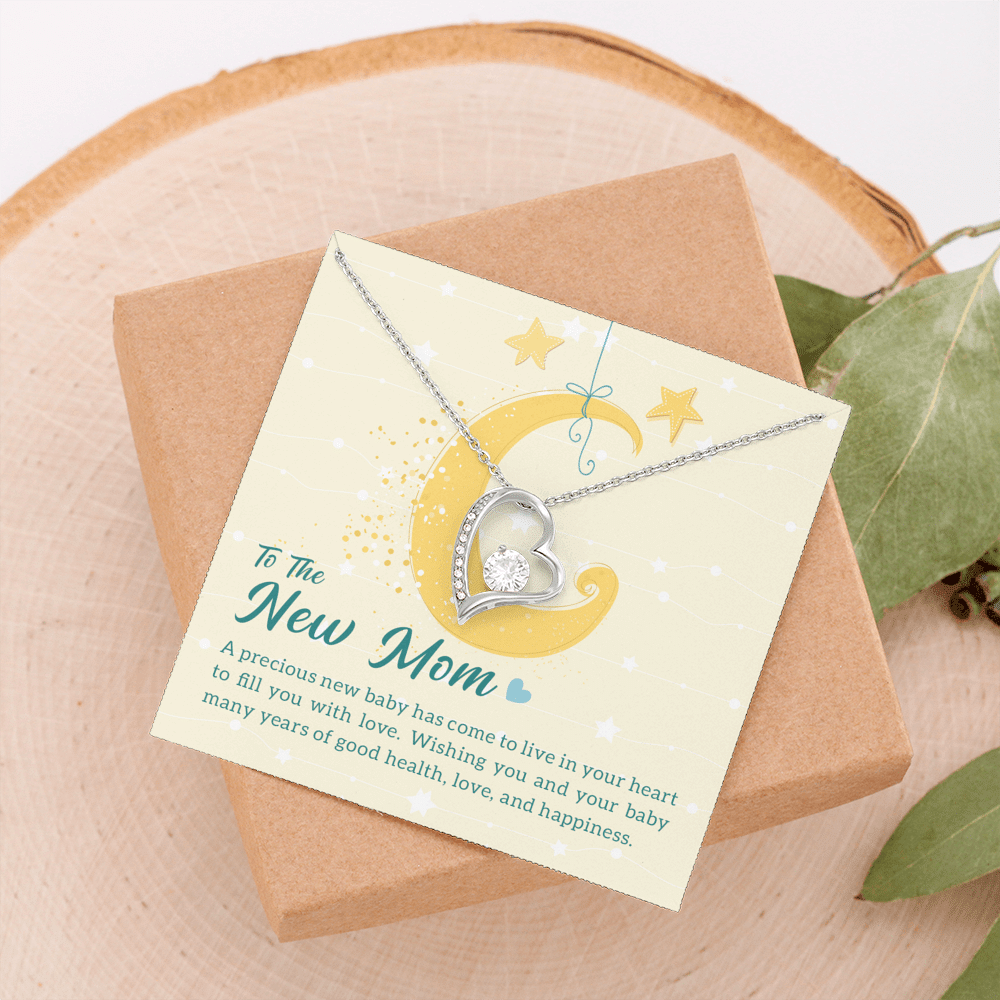 To The New Mom A Precious New Baby Forever Love Necklace