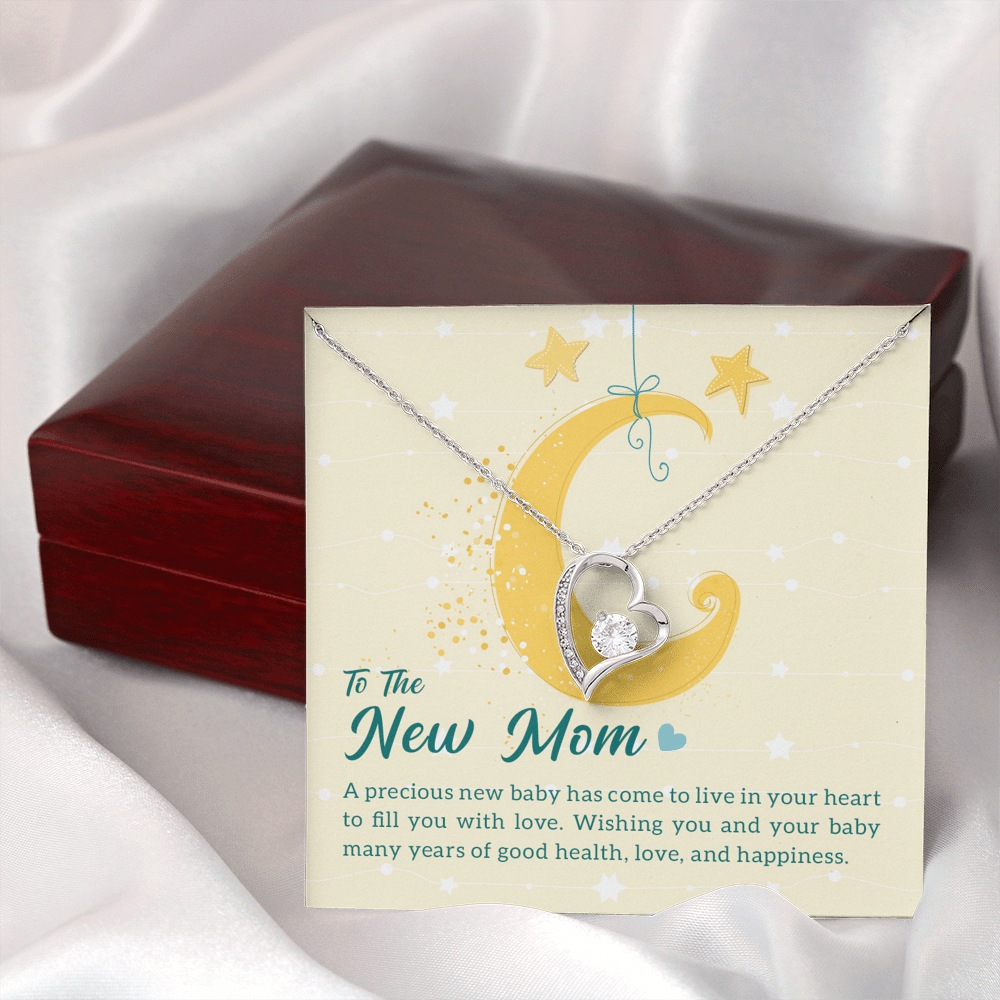 To The New Mom A Precious New Baby Forever Love Necklace