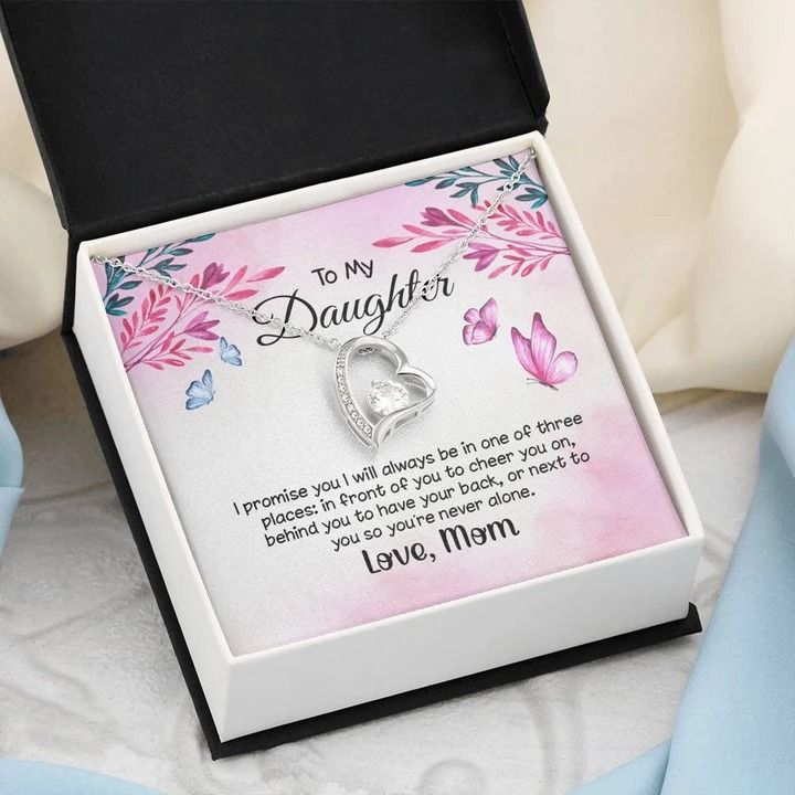 To My Daughter I Promise You Forever Love Necklace