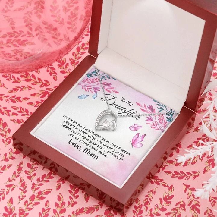 To My Daughter I Promise You Forever Love Necklace