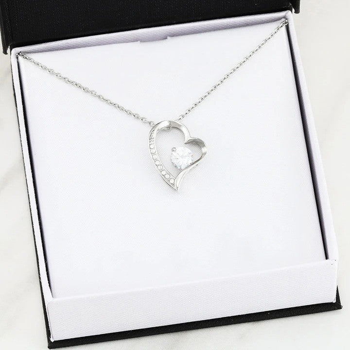 For The Happy Times Shared Throughout The Years Forever Love Necklace Gift For Wife