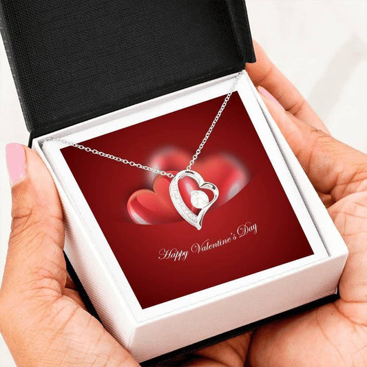 Valentine's Day Forever Love Necklace Gift For Wife Sweet Heart Design