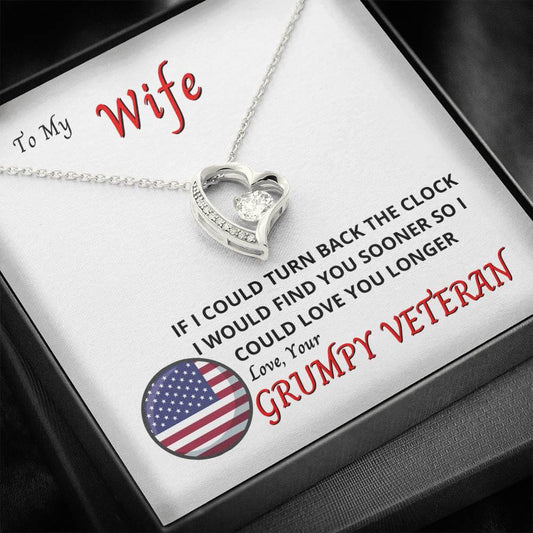 I Would Find You Sooner Gift For Wife Forever Love Necklace