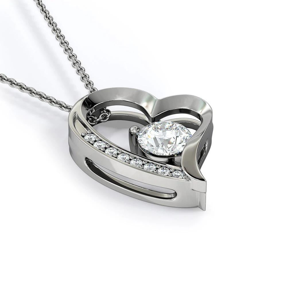 Forever Love Necklace Gift For Daughter From Mom You Will Always Have Me