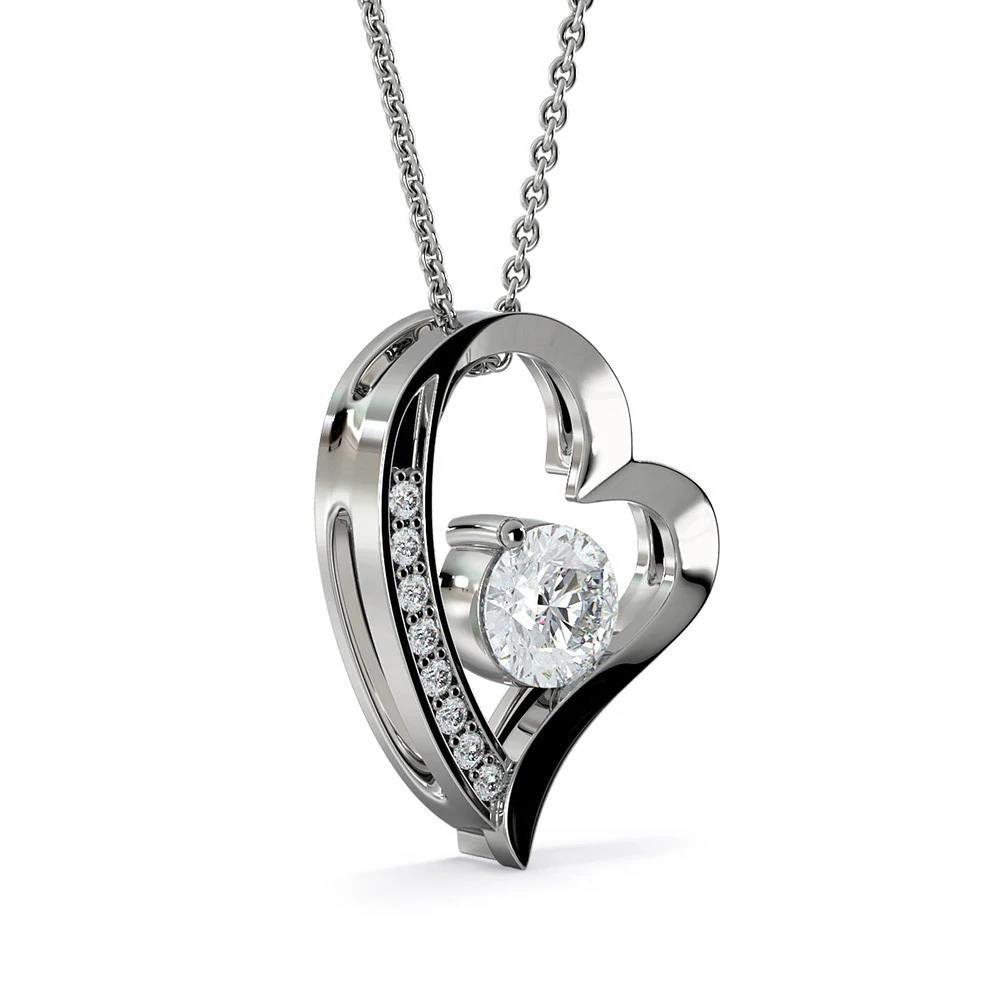 Forever Love Necklace Gift For Daughter From Mom You Will Always Have Me